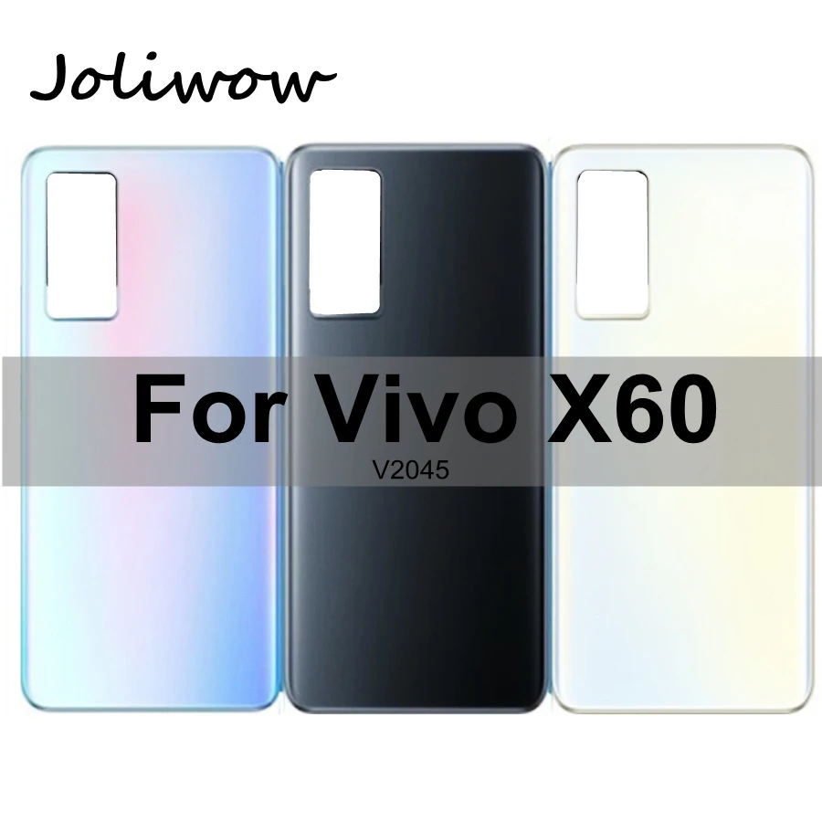 

Чехол для аккумулятора vivo X60, 6,56 дюйма, задняя крышка батарейного отсека, 3D стеклянный ЧЕХОЛ ДЛЯ Vivo X60 V2045, Крышка батарейного отсека