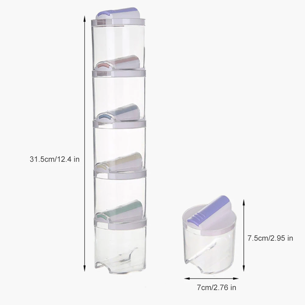 5 шт./компл. искусственная пластиковая бутылка подвесные банки для специй набор