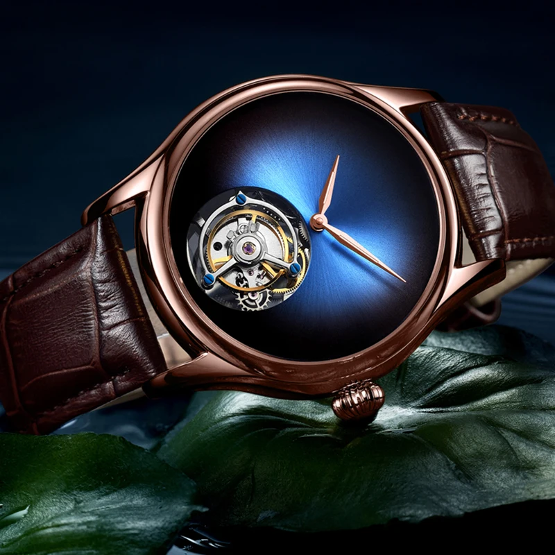 Guanqin Tourbillon Мужские часы роскошные механические часы настоящий бренд водонепроницаемые часы с турбийоном мужские часы Relogio Masculino