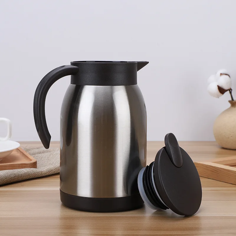 Yihao 900ml High Quality Stainless Steel Hot Water Bottle Coffee Pot Home Daily Vaccum Thermal Insulation Kettle Simple Vacuum | Дом и сад