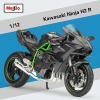 maisto 112 scale metal model yzf r1 z900rs ninja h2 r zx 10r motorcycle model diecast motorcycle alloy toy car childrens toys
