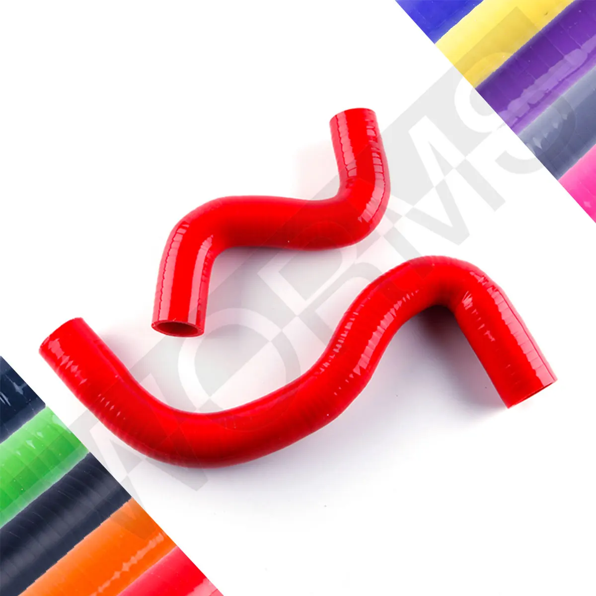 Силиконовый шланг радиатора охлаждающей жидкости для 1998-2007 Peugeot 206 1999 л 2000 2001 2002 2003