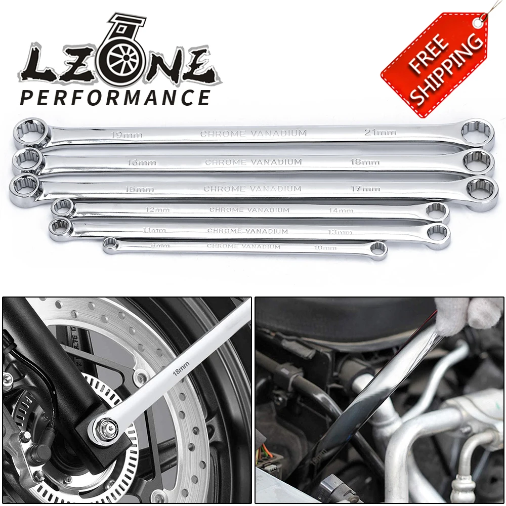 6 шт. удлиненные коробка для двух колец конец шлица звездочка Набор торцевых