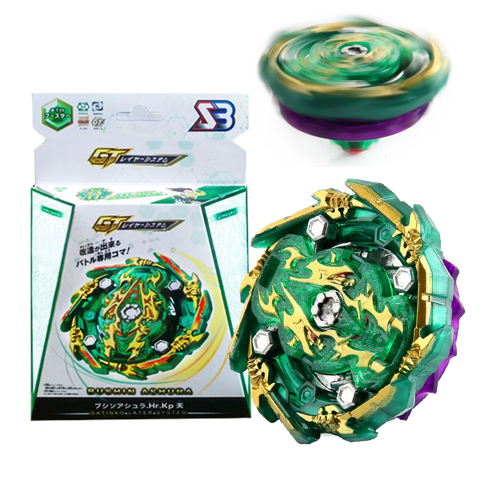 

SB Toupie Beyblades Burst Metal Fusion B135 Right Turning Gyroscope with Two-way Launcher Handlebar Alloy Toys for Children