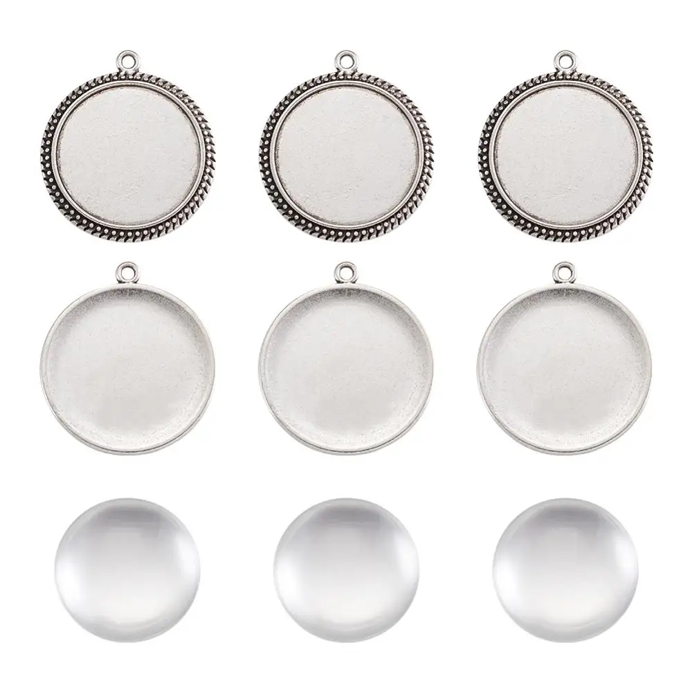 25 мм прозрачное четкое увеличение купола стекло кабошон Крышка для фото кулон