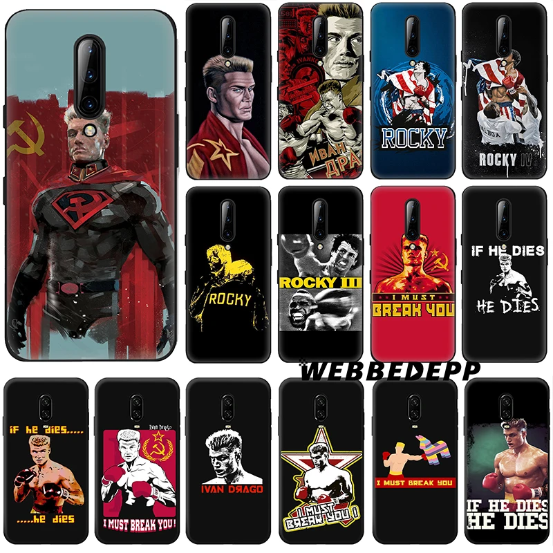 Мягкий силиконовый чехол Ivan Drago Rocky для Oneplus One Plus 7 Pro 6t 6 5t 5 A5000 телефона |
