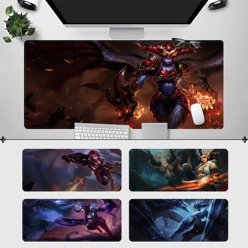 

Durable League Of Legends Shyvana Mouse Pad Laptop PC Computer Mause Pad Desk Mat For Big Gaming Mouse Mat For Overwatch/CS GO