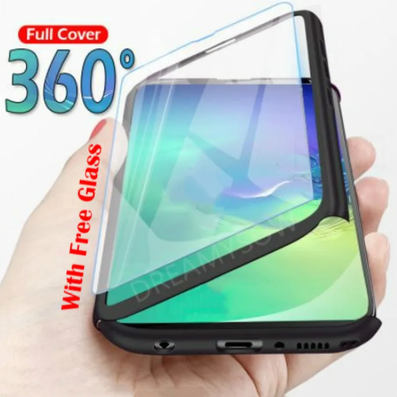 Чехол для Samsung Galaxy A31 A41 A51 A71 A70 A50 A40 A30 A20 S20FE 5G S10 S9 S8 Plus S10e 360 полная защита
