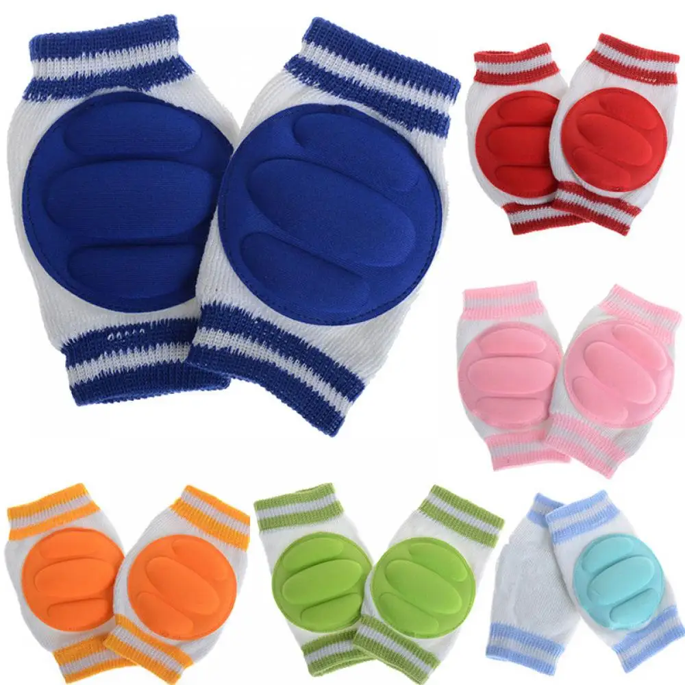 1 пара, теплые детские Безопасность при ползании; Налокотники для малышей Детские наколенники протектор