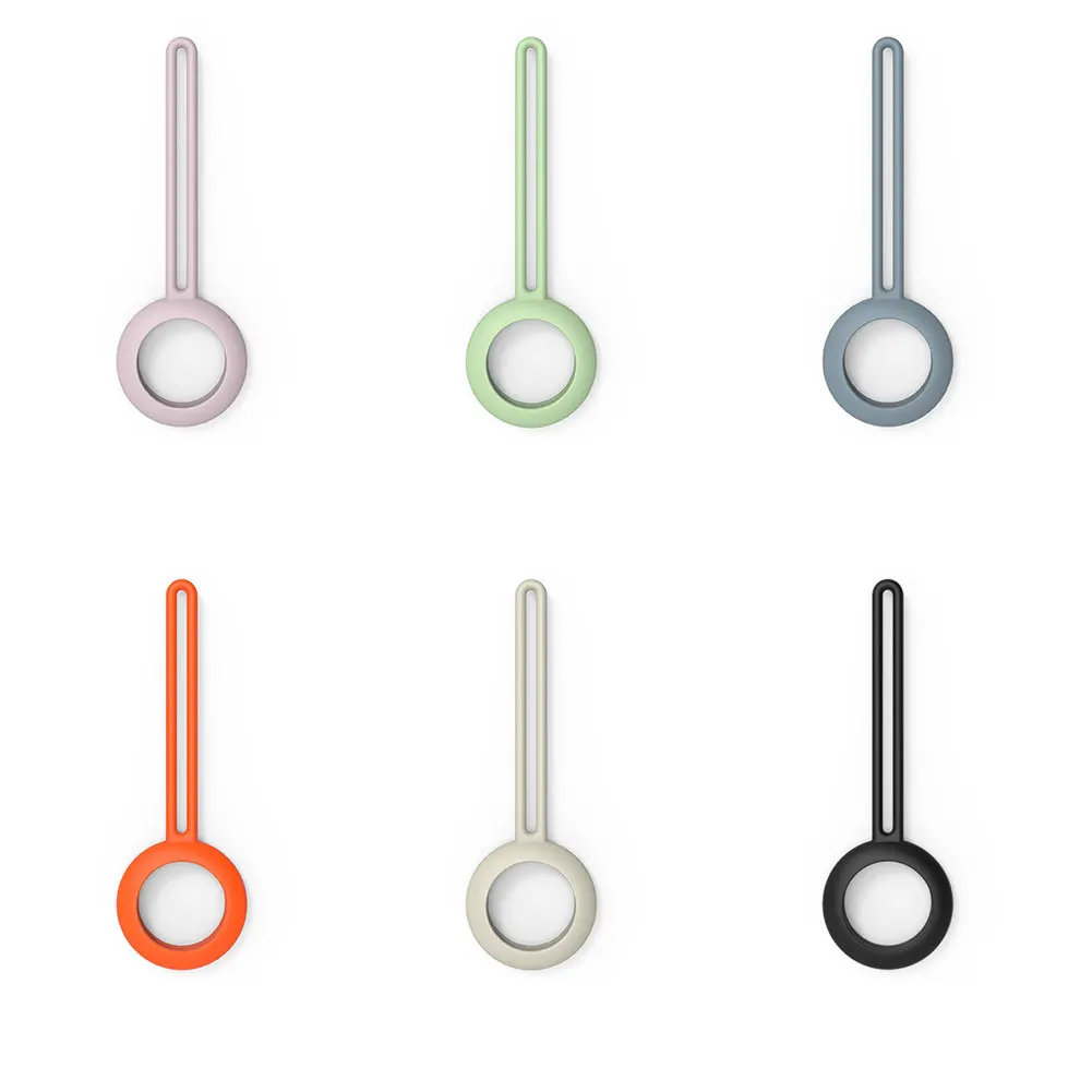 

Защитный чехол из жидкого силикона для Apple airtag, обнаружитель локатора, ударопрочный чехол с защитой от потери и царапин