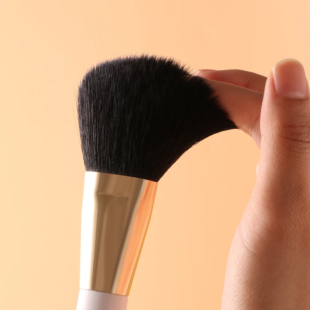 BEILI Люкс Белый набор кисточек для макияжа из натурального козьего волоса пони