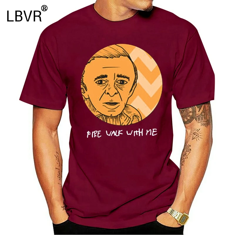 Футболка человек из другого места вдохновленная культовым сериалом Твин Пикс