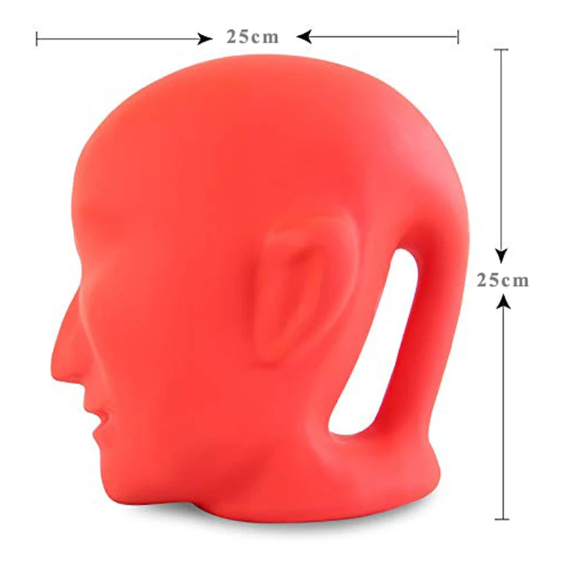 Профессиональная голова человека в форме бокса цель ПВХ ногами Pad тренировка