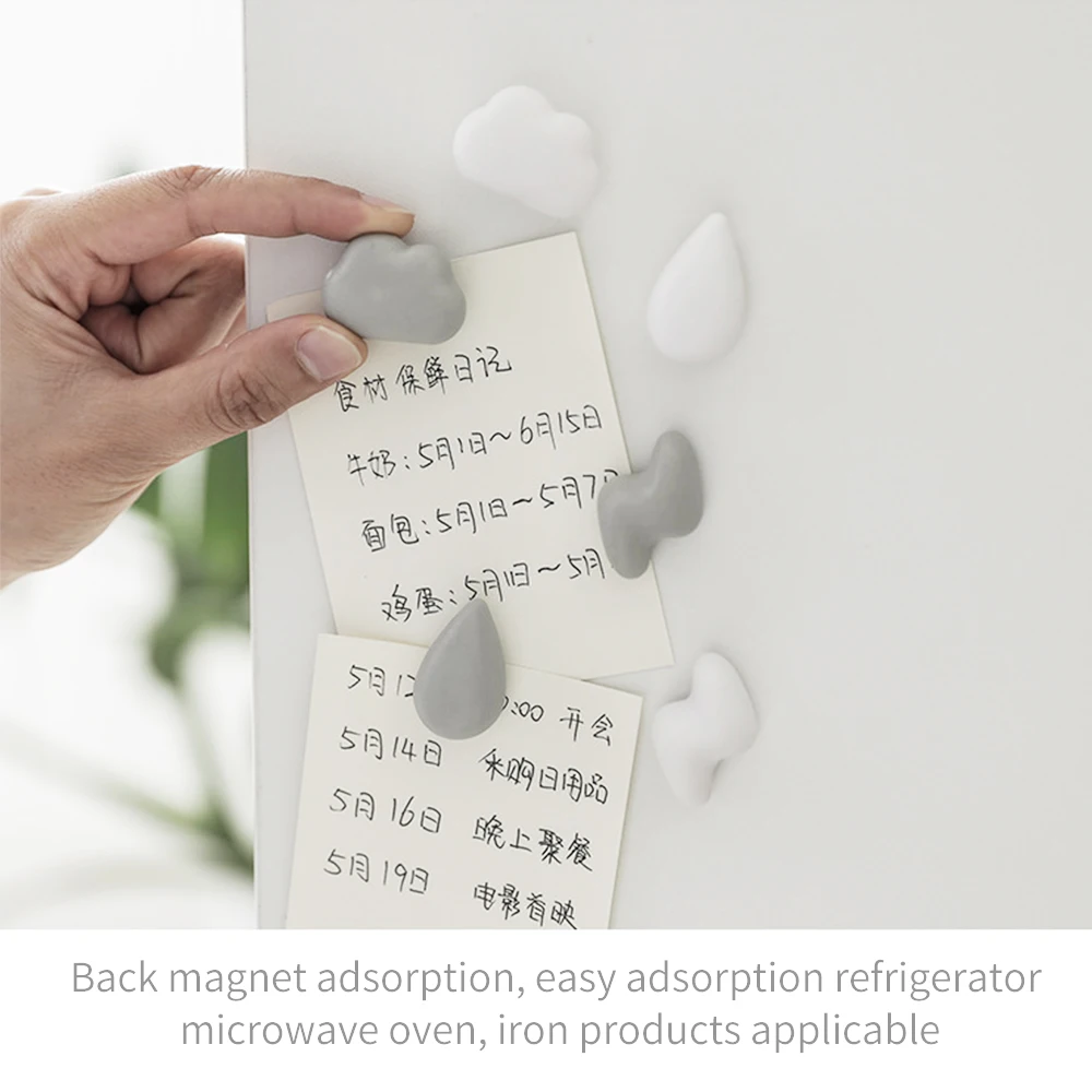 Креативная магнитная наклейка на холодильник с облаком Доска сообщения магнит