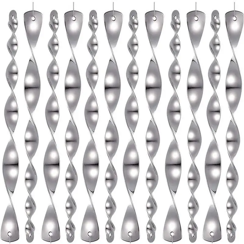 

12 шт., отражающие стержни для отпугивания птиц