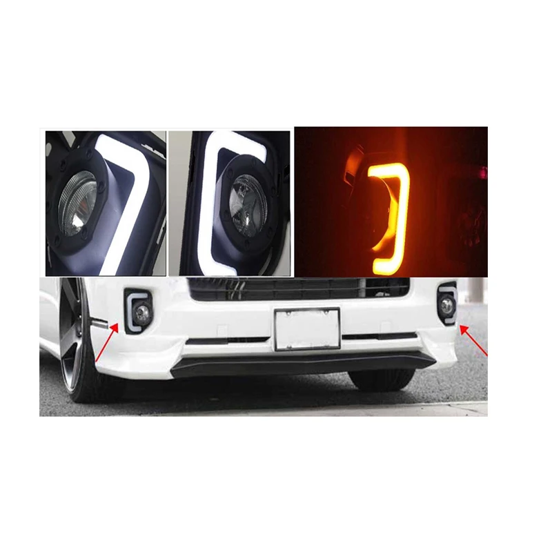 For HIACE 200 series LED Front Fog Lamp 2014-17 year | Автомобили и мотоциклы