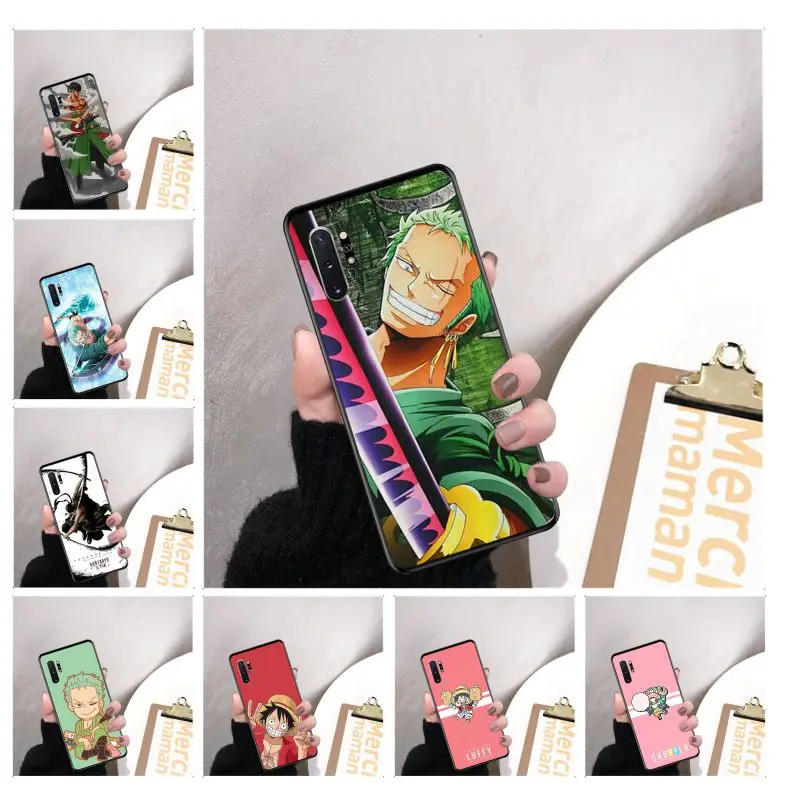 Одна деталь Roronoa Красочный милый чехол для телефона Galaxy note 3 4 5 7 8 9 10 и 10pro