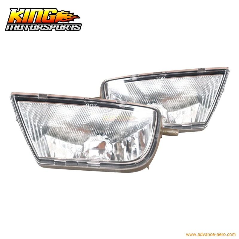 Подходит для 98-03 Toyota Sienna Clear Bumper Driving Fog Lights + проводка переключатель Kit USA Domestic