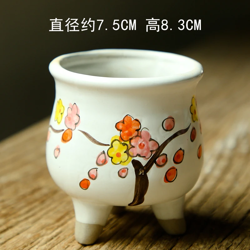 Керамические горшки Porcupine корейские расписанные вручную креативные ретро