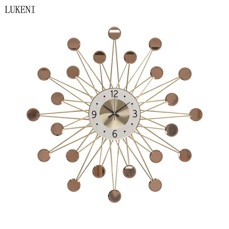 

Clocks Wall Clocks Living Room Modern Fashion Decoration Wall Watches Light Luxury Creative Household Silent Simple Wall Clocks