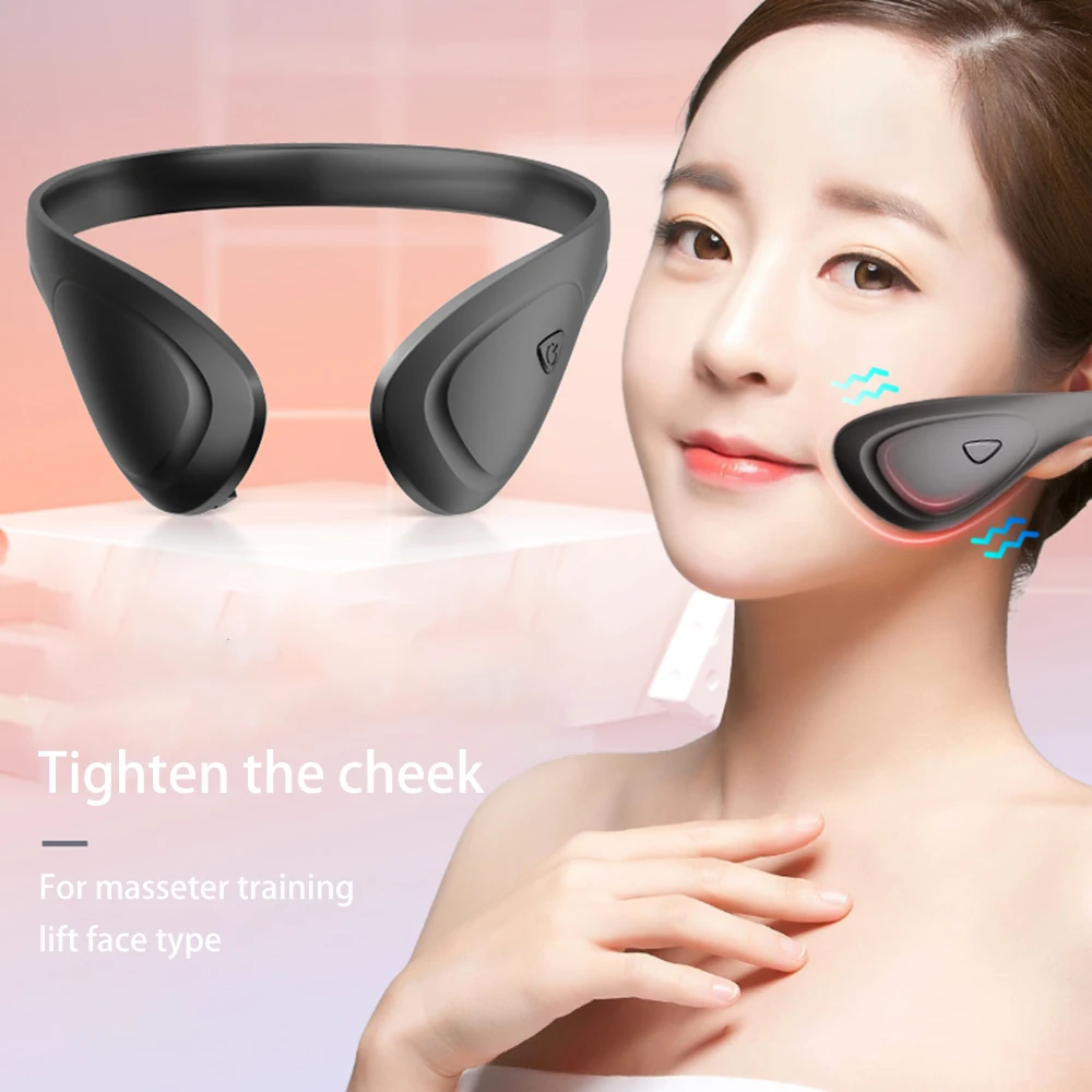 

EMS V-Face Massager for Face Lifting Machine Muscle Facial Stimulator V-Face Slimming Exerciser Facetightening Slimmer Skin Lift
