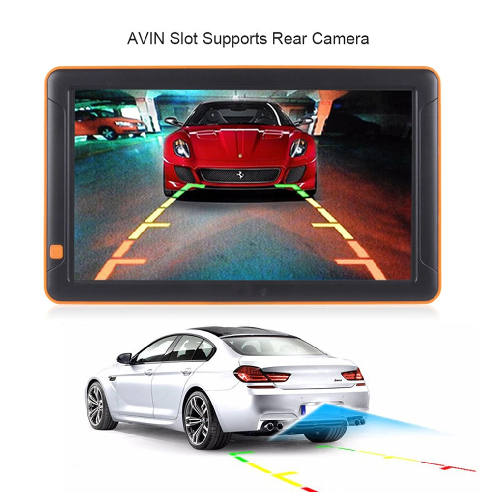 Автомобильная GPS навигация T19 универсальная 9 дюймовая автомобильная высокой