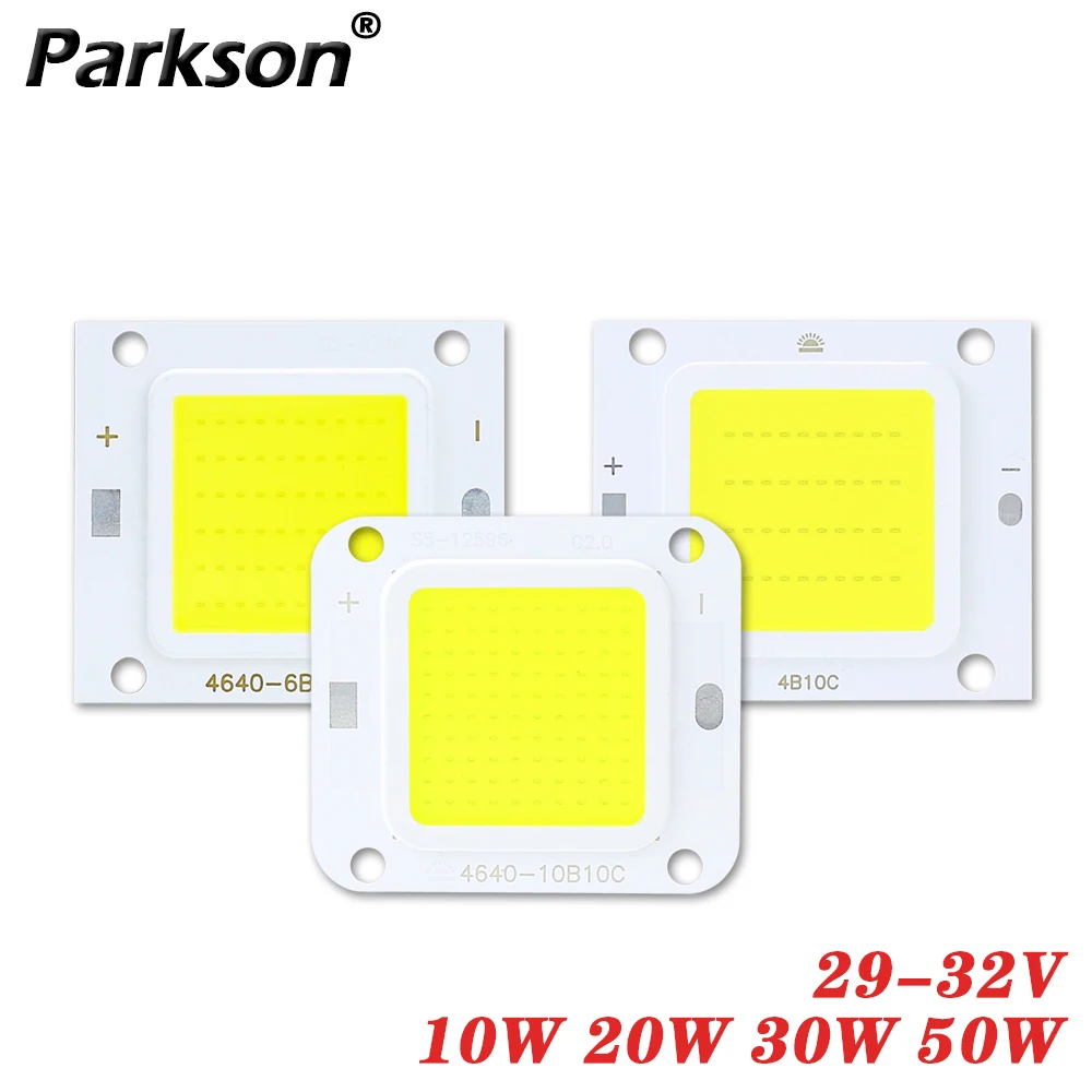

PARkson COB LED Chip квадратная матрица 50Вт 30Вт 20Вт 10Вт