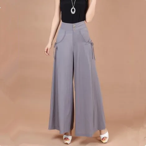 Управление Для женщин брюки 2020 пикантные открытые одежда Винтаж широкие
