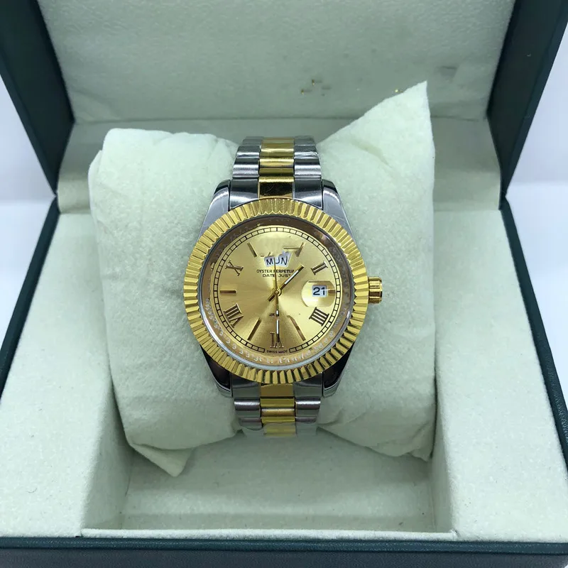 

Top luxury brand water ghost made men's quartz watch fashion waterproof dual-calendar men's watch Relogio Masculino with box788