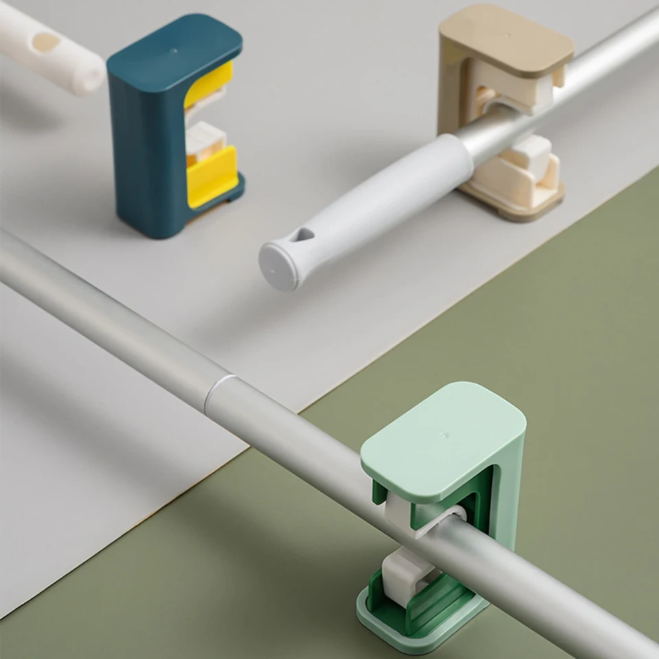 

Wall Mounted Mop Clip Wall Mounted Storage Mop Bathroom Broom Holder Kitchen Mounted Hanging Mop Clip Brush Broom Hanger