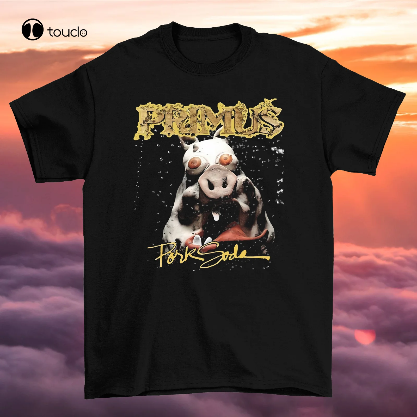 

Primus Pork Soda Album Short Sleeve Cotton Black Men S-234Xl T-Shirt Tee Shirt Unisex