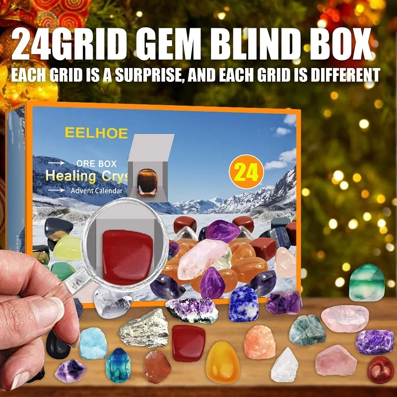 

Christmas Advent Calendar Ore Mysterious Blind Box 2021 Christmas 24 Days Countdown Child Toy New Year Gift Holiday Decorations