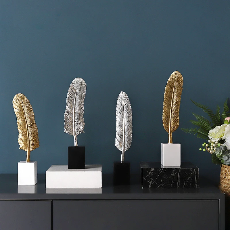 

Скандинавские креативные статуэтки, роскошные статуи для гостиной, украшение стола, подарок, современные статуэтки, декорацион, Hogar, домашн...