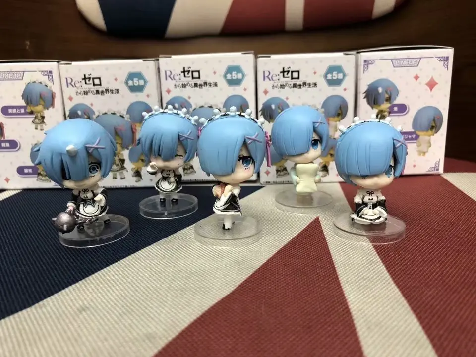 Re Zero Start Life In другой мир ноль Рем Рам Соловей Юки-онна Аниме ПВХ фигурка