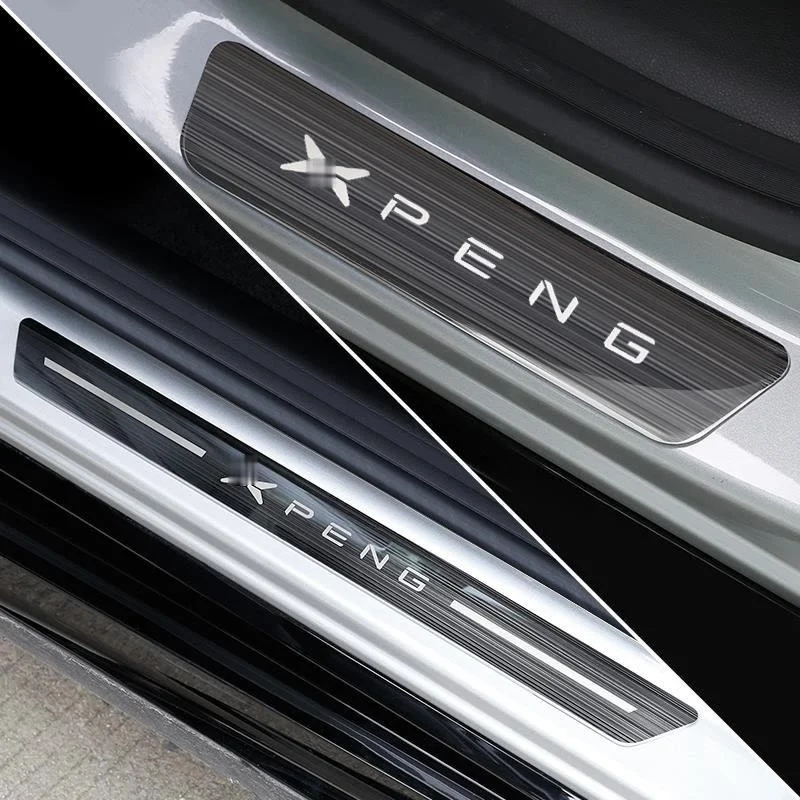 

Для ходовой педали из нержавеющей стали Xpeng P7, защитная доска от царапин и пятен, и специально используется для интерьера