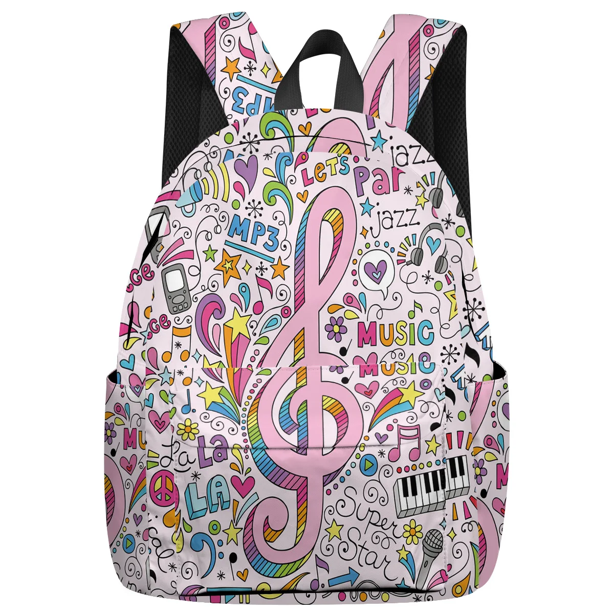 Музыкальный Рюкзак для подростков дорожные сумки школьные рюкзак интерьерный