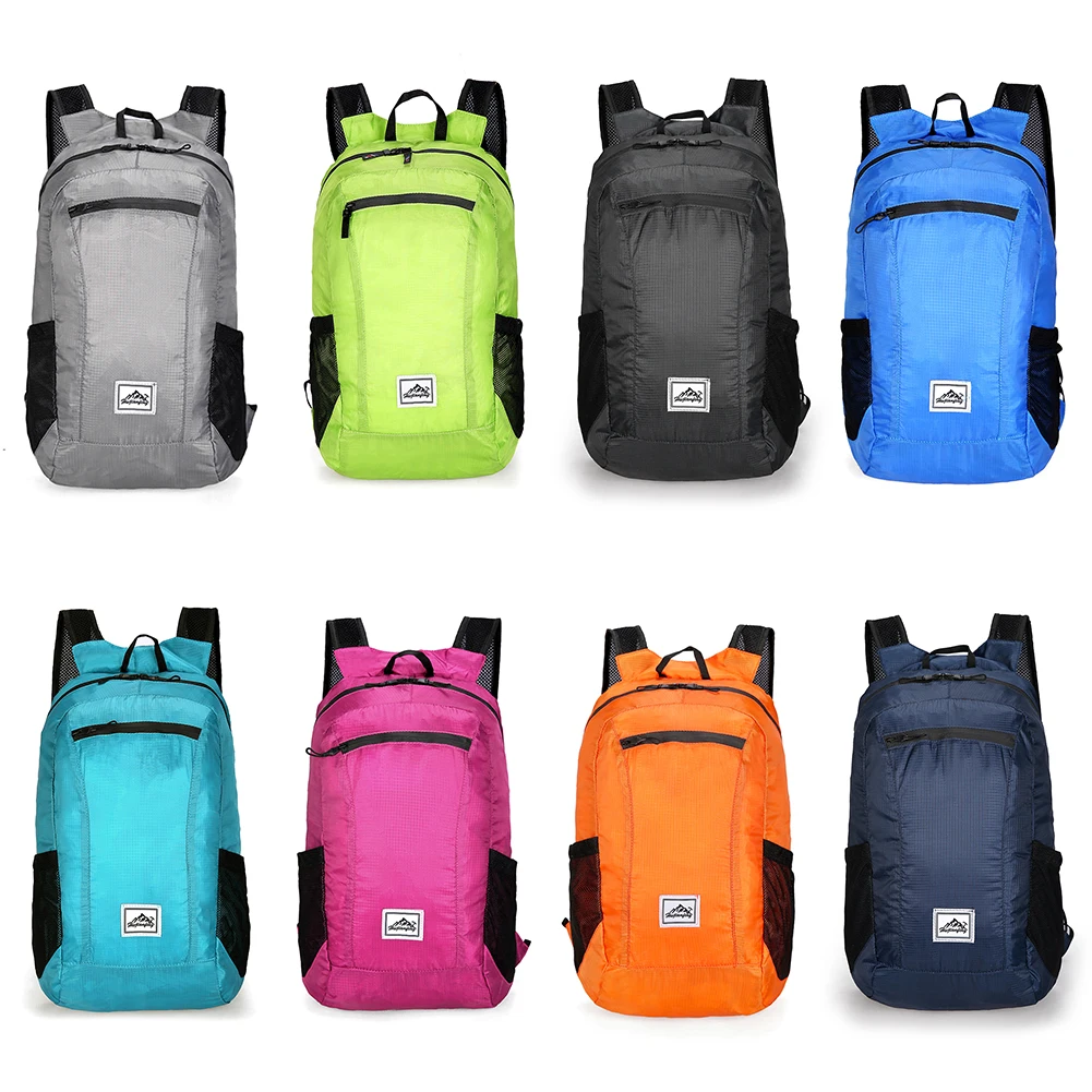 

20L Lightweight Backpack Portable Foldable Waterproof Folding Bag Ultralight Outdoor Travel Pack for Women Men Hiking Rucksack