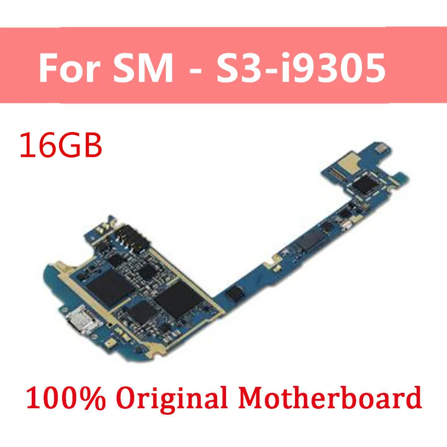 Оригинальная материнская плата для Samsung Galaxy S3 I9300 I9305 I9300I I9301I с европейской