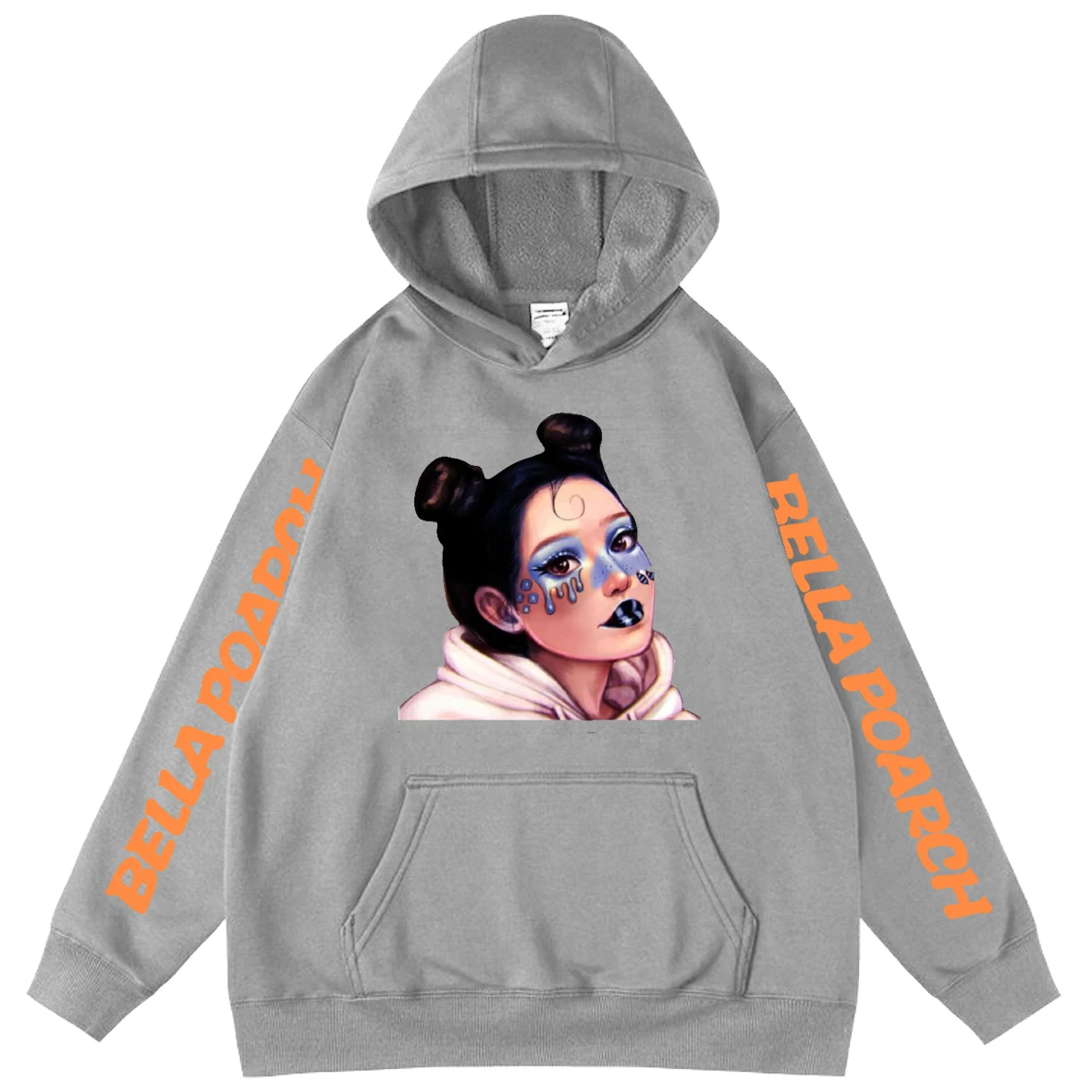

Kids Bella Poarch Hoodie Fashion Casual Cuff Print Child Pullover Sportswear Gift for Children Boys Girls Cute Sweatshirts Tops