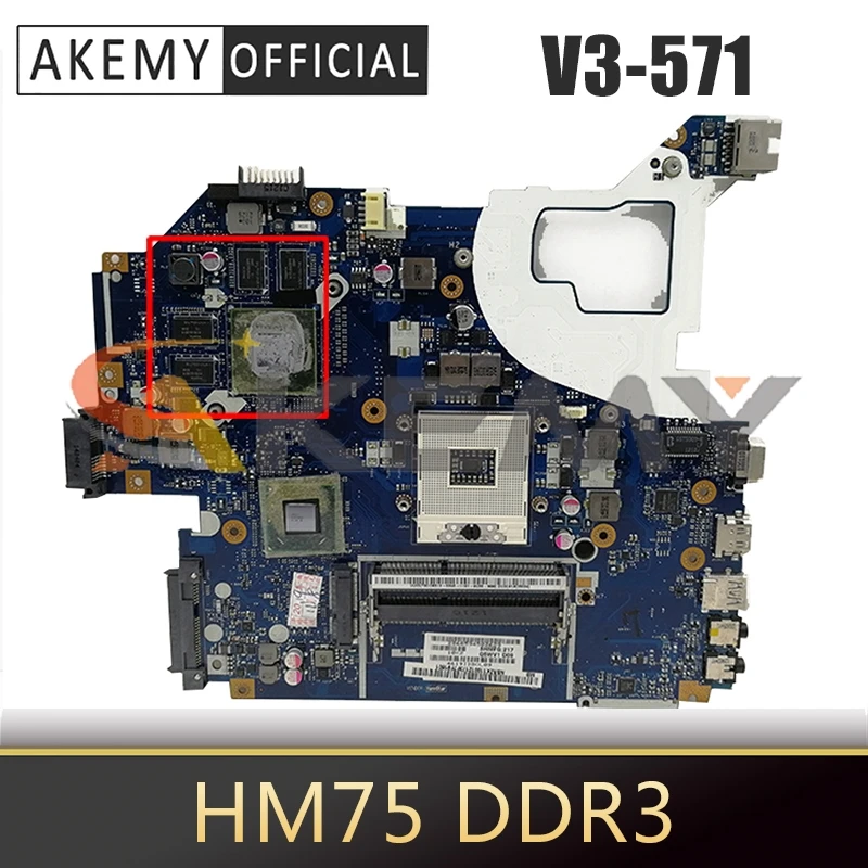 

LA-7912P для ACER Aspire V3-571 HM75 Naptop материнская плата N13P-GL-A1 SLJ8C DDR3 материнская плата для ноутбука