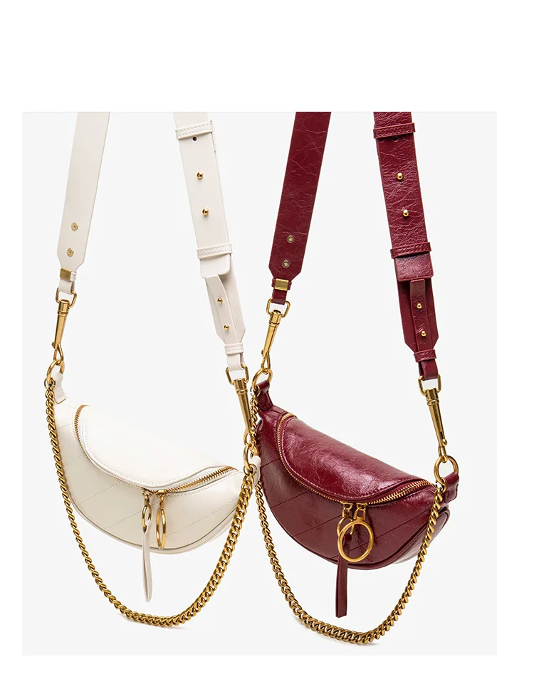 

Женские сумки, новинка 2021, поясная сумка на широком ремне, Женская сумка-мессенджер, нагрудная сумка на цепочке, сумка на плечо