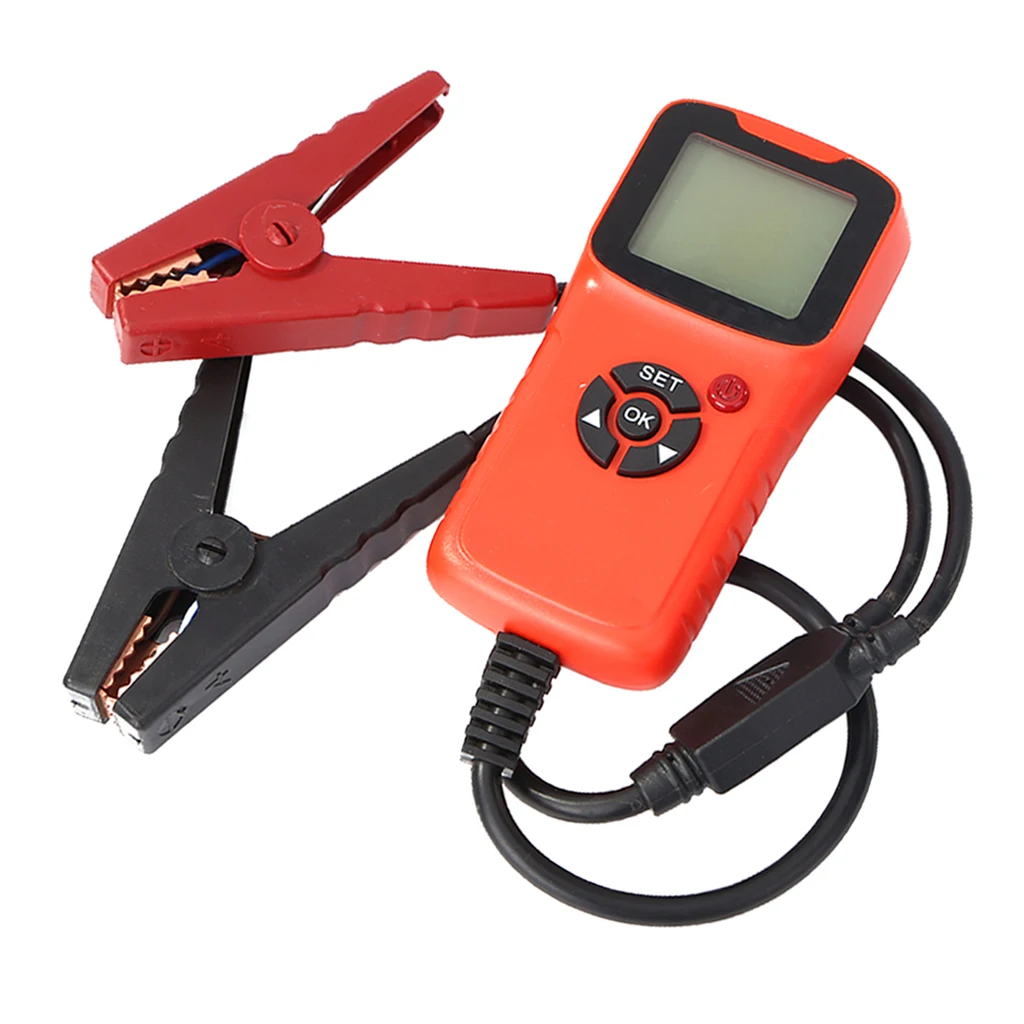 

Professional 12V CCA Automotive Load Battery Tester Digital Analyzer Bad Cell Test Tool for Car/Boat/Motorcycle