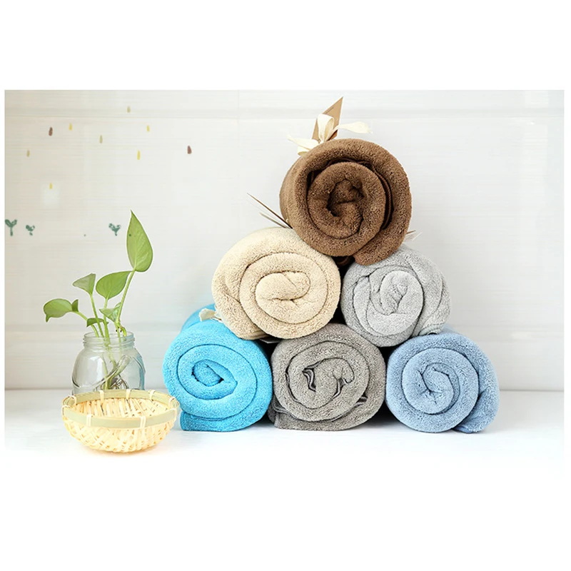 

Hotel Microfiber Bath Towel, Absorbent and Quick-drying Adult Sports Towel 60*120 Beach Towel