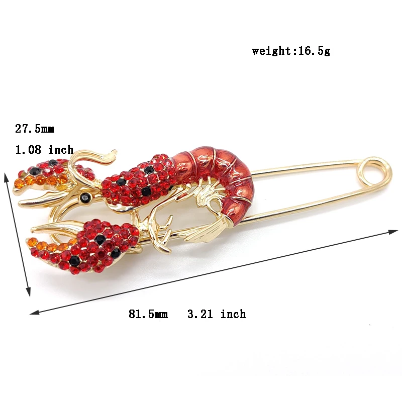 PD Брошь Мода Новый Омар Стрекоза Сова High end дикий унисекс броши оптовая торговля