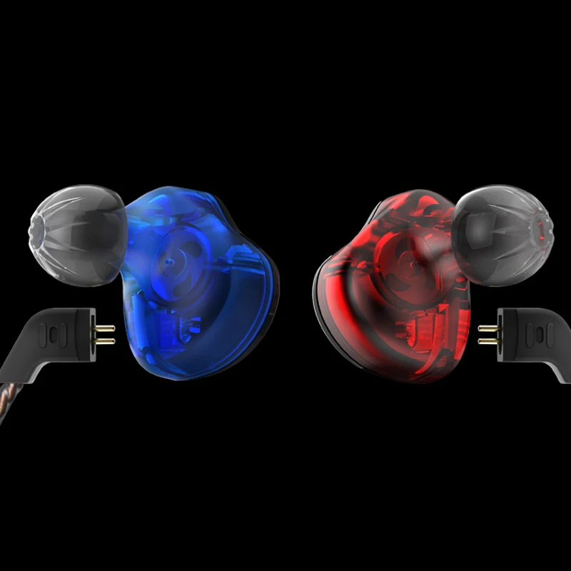 Наушники KZ ED12 1DD наушники с тяжелыми басами управление музыкой технические HIFI ZS5