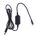 USB C PD Тип C Male к 12V 20V 5,5x2,1 мм шаг вверх Питание кабель Wi-Fi маршрутизатор светодиодный светильник CCTV Камера и многое другое