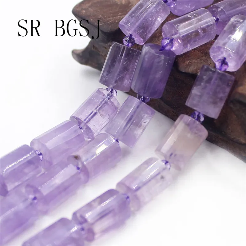 Бесплатная доставка 10x14 мм виды камней колонны трубки натуральный камень кварц