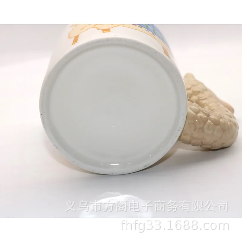 Альпака стерео кофейные кружки с ручками чашки с животными и кружки креативный знак посуда для напитков