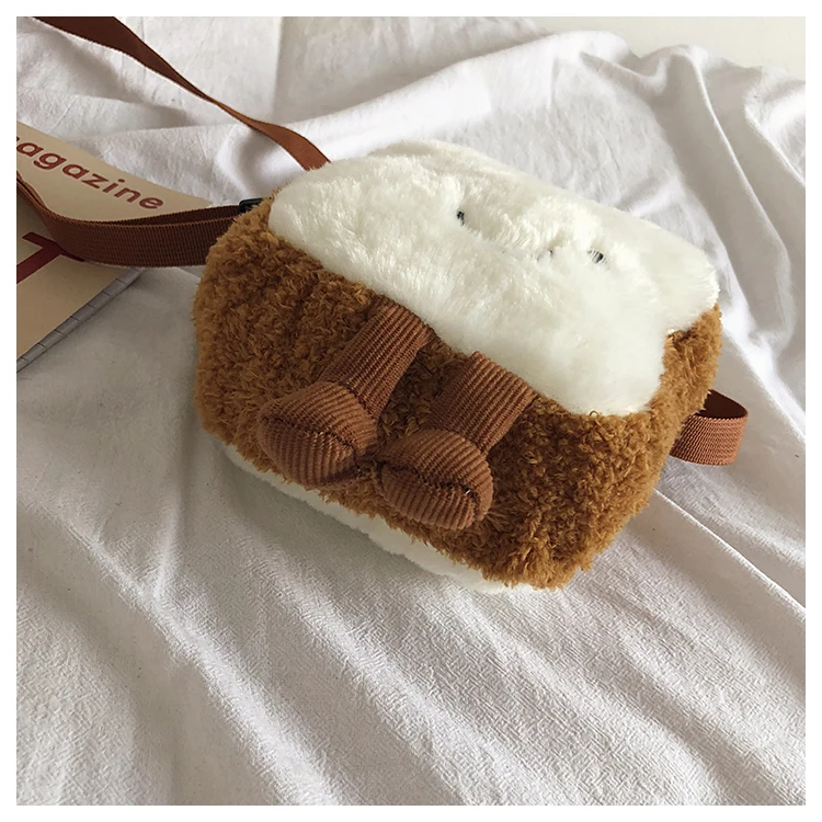 Small Crossbody Shoulder Bags For Girls Cute Cartoon Toast Toy Fruit Shape Avocado Wallet Designer Clear Purse And Handbags