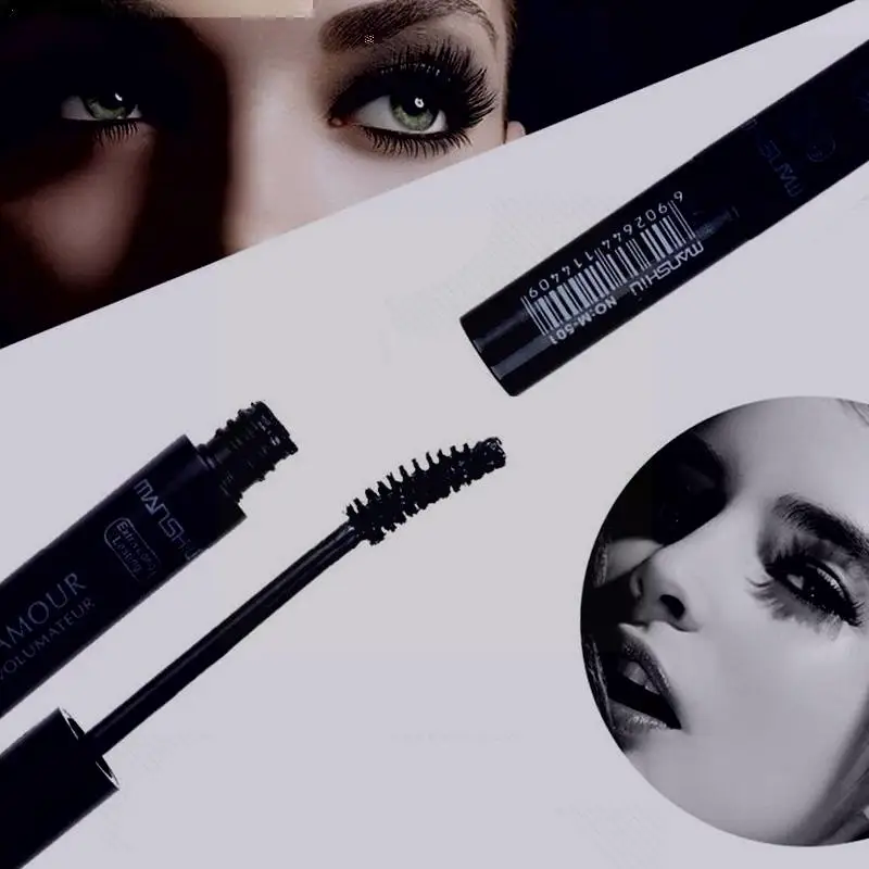 

Stylish Makeup Fiber Lashes Mascara Lashes Thick Lengthening Long Lashes Curling Eye Black Cosmetics Extension Makeup Eye T A8L7